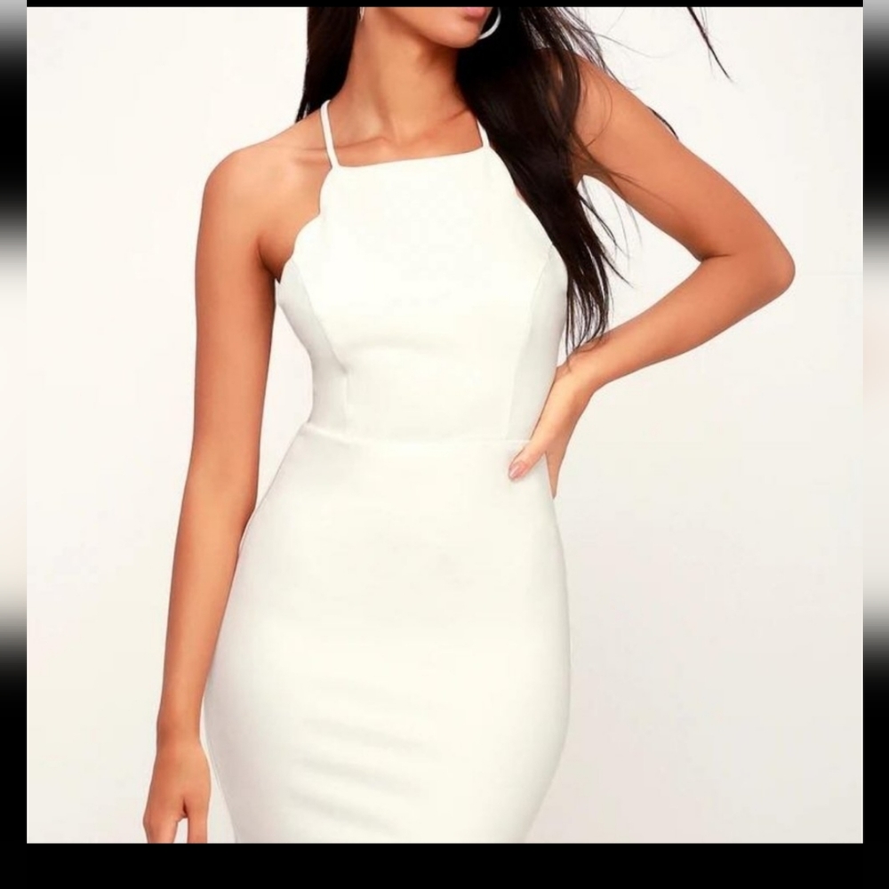 Lulus white dress
